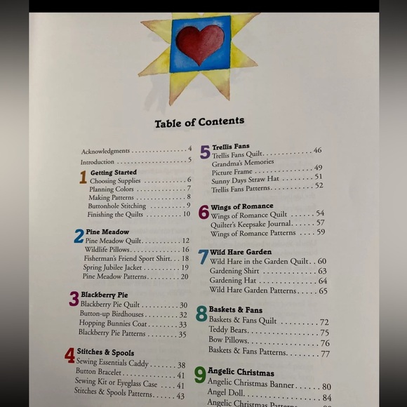 1995 Buttonhole Stitch Applique book - Picture 3 of 7